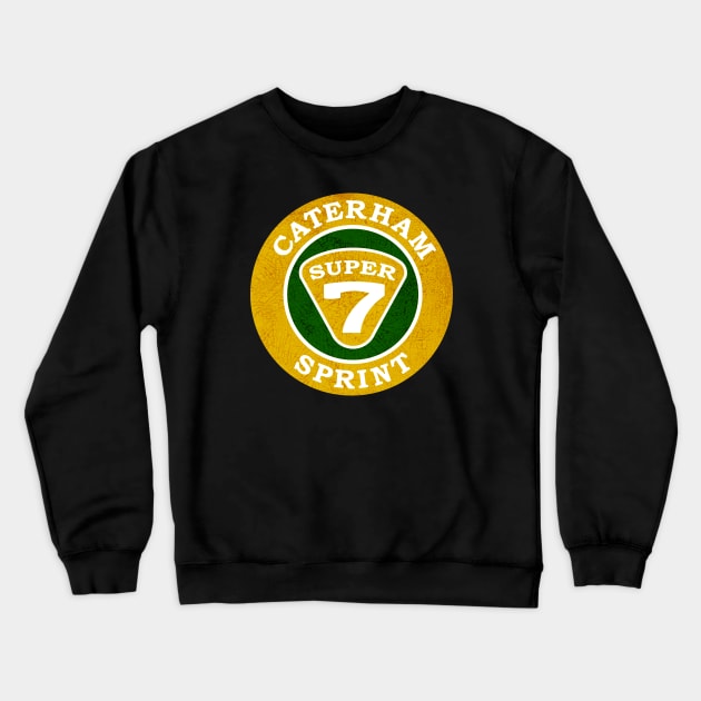 Caterham Super Sprint Crewneck Sweatshirt by Midcenturydave